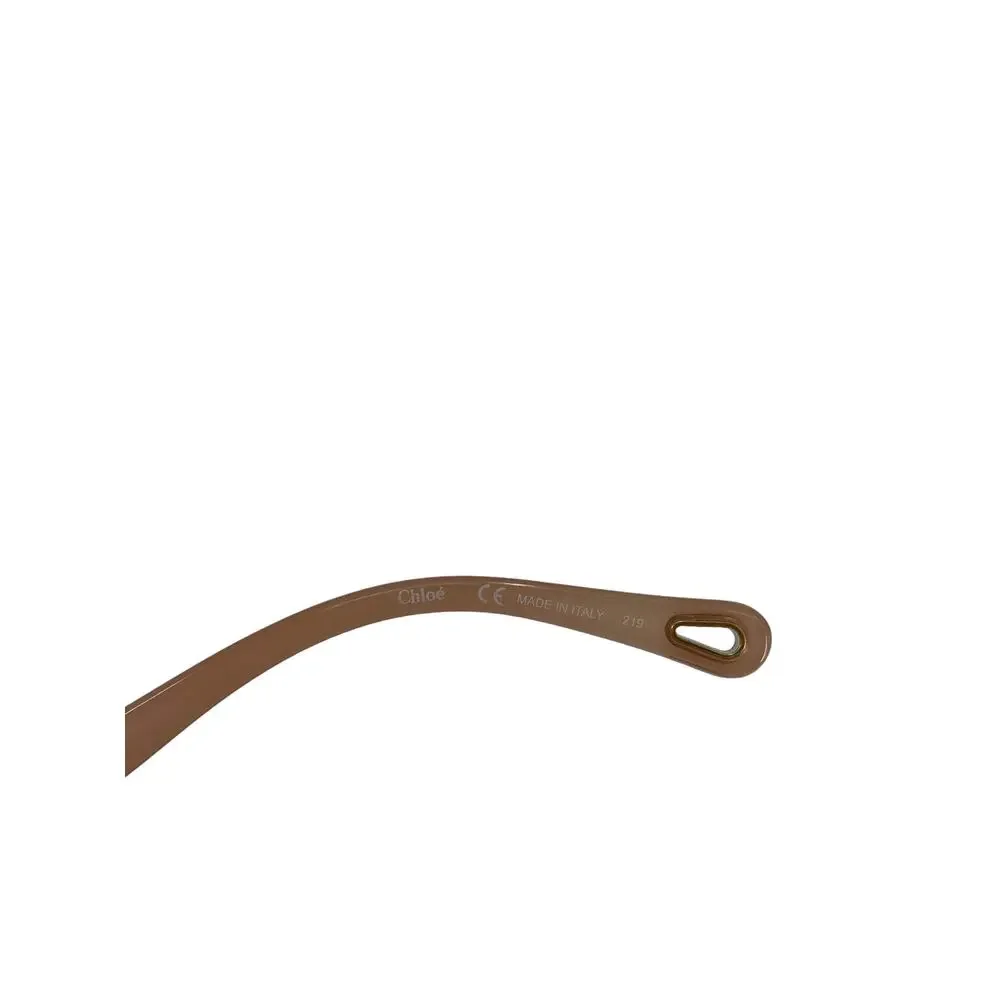 Chloe Womens Sunglasses Square Oversized Nude Gradient Lens Non Polarized CE746S - Picture 8 of 10